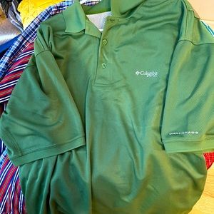 Green shirt  very nice. It’s an Omnishade shirt